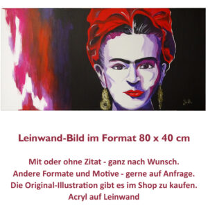Leinwand Bild - Frieda Kahlo
