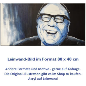Leinwand Bild - Heinz Ehrhardt