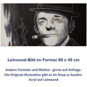 Leinwand Bild - Karl Valentin